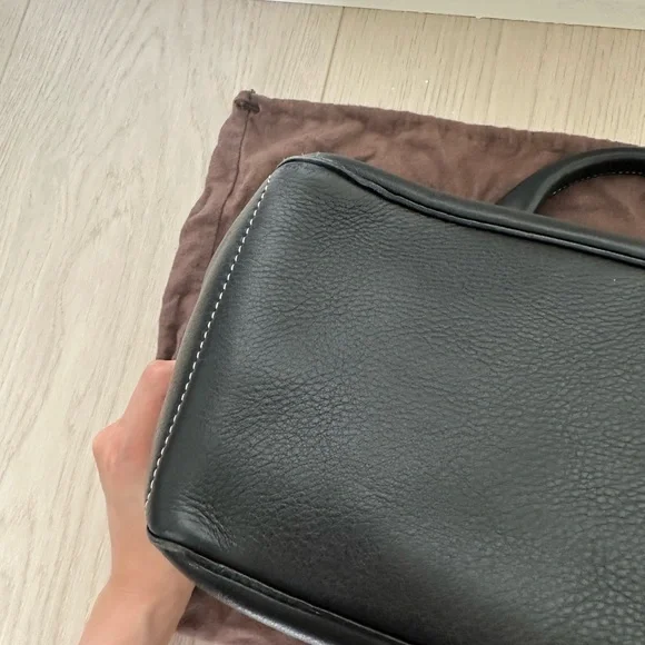 Celine Leather Boogie Bag in Black - Picture 6 of 13